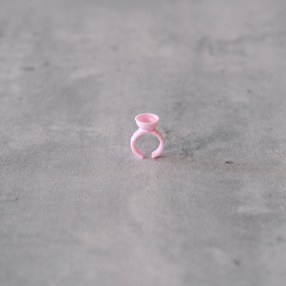Pink Glue Rings