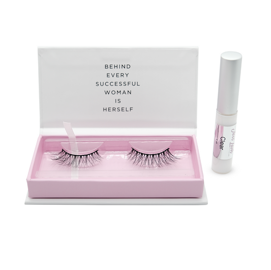 Kimmelashes: Cat Eye with Clear Strip Glue